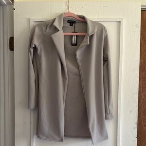 PrettyLittleThing Gray Blazer Modern Minimalist Design